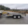 Teliperäkärry Kärppä jarrullinen / Kantavuus 1210kg, kahdet renkaat vanteilla
