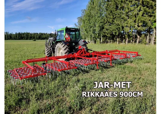 Jar-Met P510/4 - 900cm rikkaäes / 8mm piikeillä - taittuva