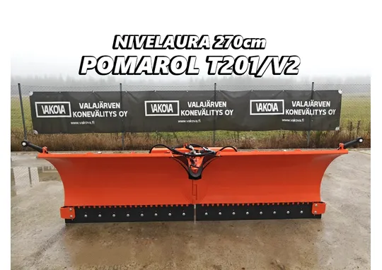 Pomarol T201/V2 nivelaura - 270cm / TÄYSKELLUVA  EURO-kiinnike