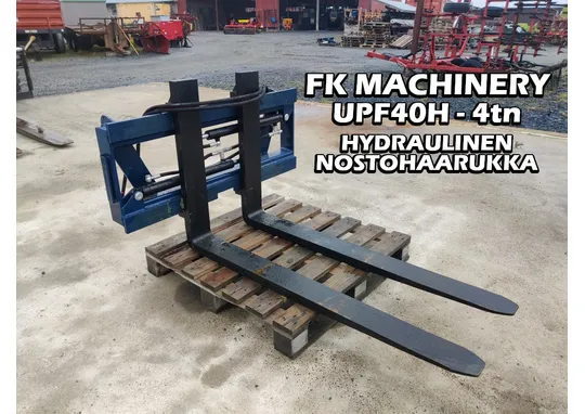 FK Machinery UPF40H trukkipiikit / 4000kg - EURO-sovite - Järeät
