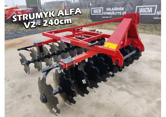 Strumyk Alfa V2 240cm lautasäes / 51cm kiekot - Katso video!