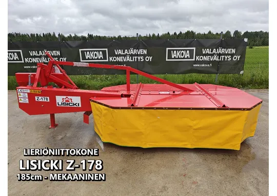 Lisicki Z-178 - 185cm lieriöniittokone / Mekaaninen niittokone