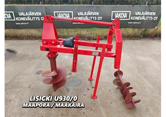 Lisicki U930 maakaira traktoriin / kahdella terällä, katso video!