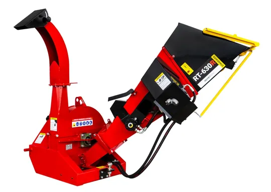 Remet RT-630R haketin / hakkuri / Hydraulisella syöttörullalla - Katso video!