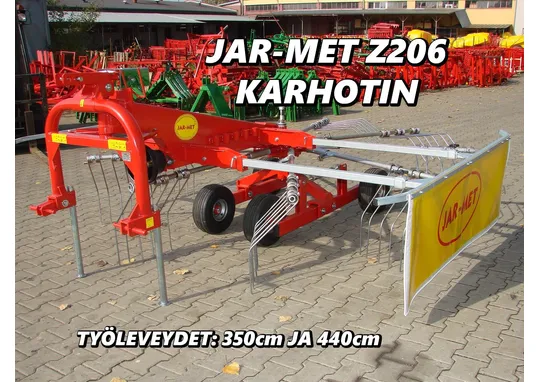 Jar-Met Z206 karhotin - 440cm / Telialustainen - UUSI - VIDEO