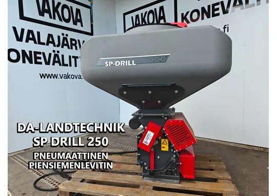 Da Landtechnik SP-DRILL 250 / Pneumaattinen piensiemenlevitin - Video