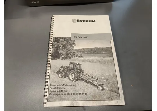Överum BX/CX/DX / Varaosaluettelo