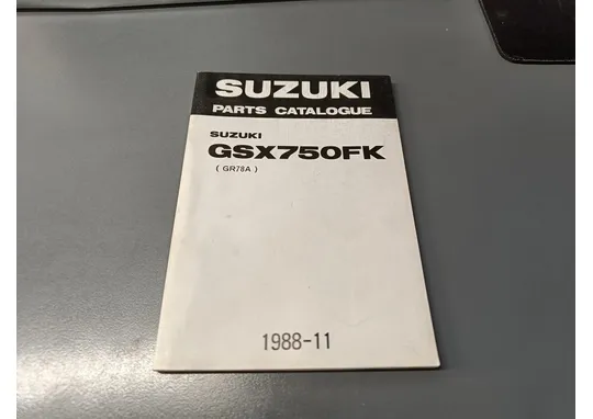 Suzuki GSX750FK / Moottoripyörän varaosaluettelo