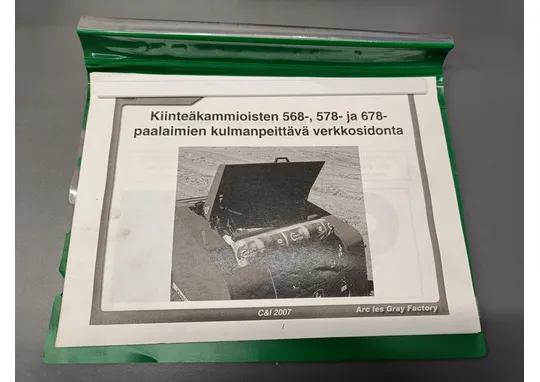John Deere 568, 578 ja 678 paalaimen / verkkosidonnan ohjekirja