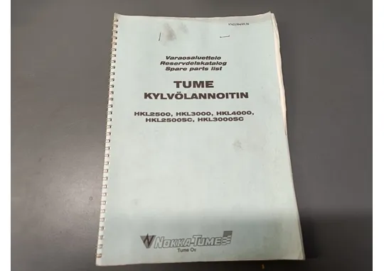 Tume kylvölannoitin mm. HKL2500 / Varaosaluettelo