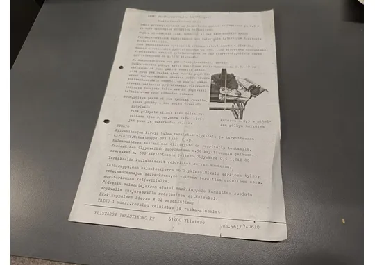 Hakki pilkkojasirkkelin käyttöohje /