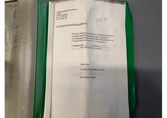 Palmu lietevaunu / Ohjekirja