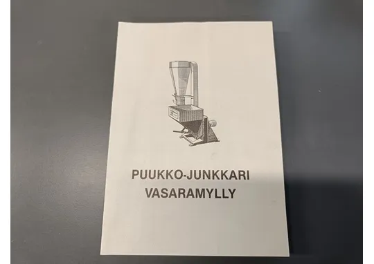 Puukko-Junkkari vasaramylly / Esite