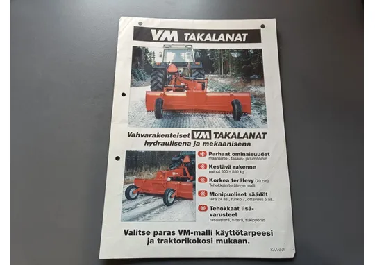 VM takalanat / Myyntiesite