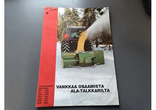 Ala- talkkarilta lumilingot / Myyntiesite