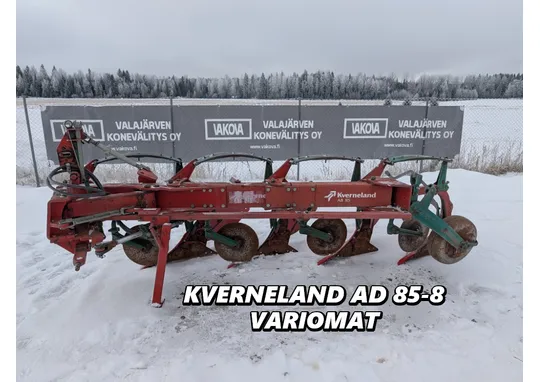 Kverneland AD85 Variomat 4-siipinen / Hydraulinen viilunsäätö, katso video!