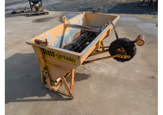 Hiekoitin Brodd Spreader 150cm / EURO kiinnike - Katso video!