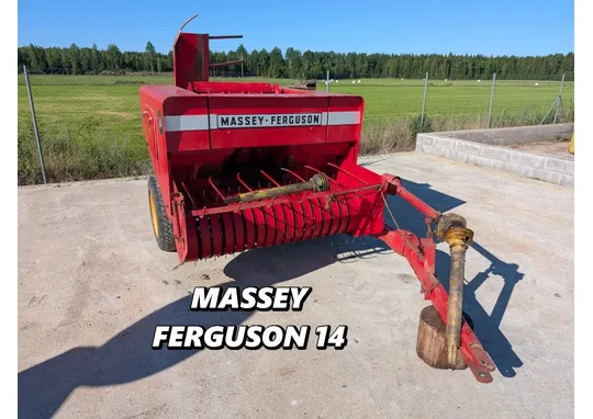 Massey Ferguson 14 paalain / Katso video!