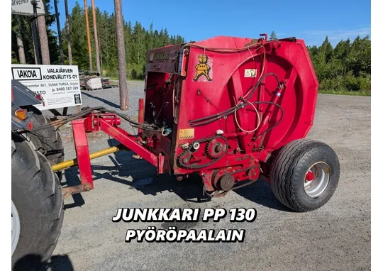 Junkkari PP130 pyöröpaalain / Katso video!