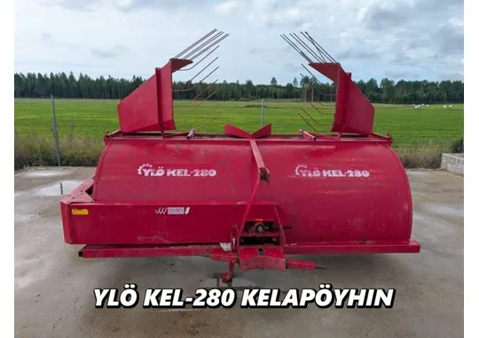 Ylö kelapöyhin 280cm / Pöyhimiseen ja karhotukseen, katso video!