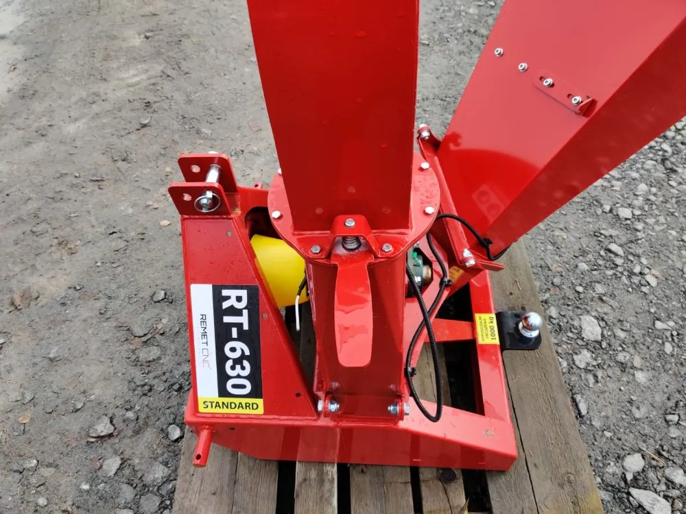 Remet RT-630 haketin / Mekaanisesti syötettävä laikkahakkuri