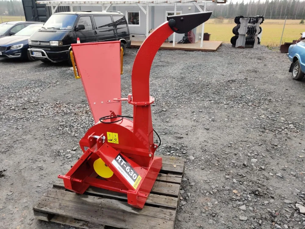 Remet RT-630 haketin / Mekaanisesti syötettävä laikkahakkuri