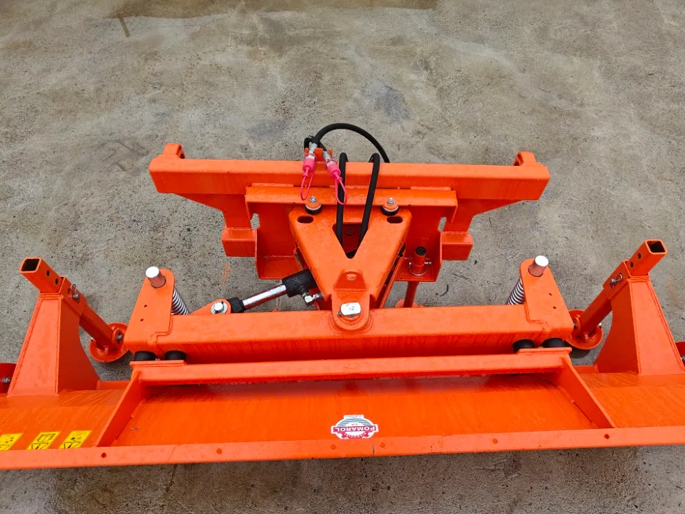 Pomarol SP240 lumilevy / puskulevy / Hydraulinen - Hardox terä - Katso video!