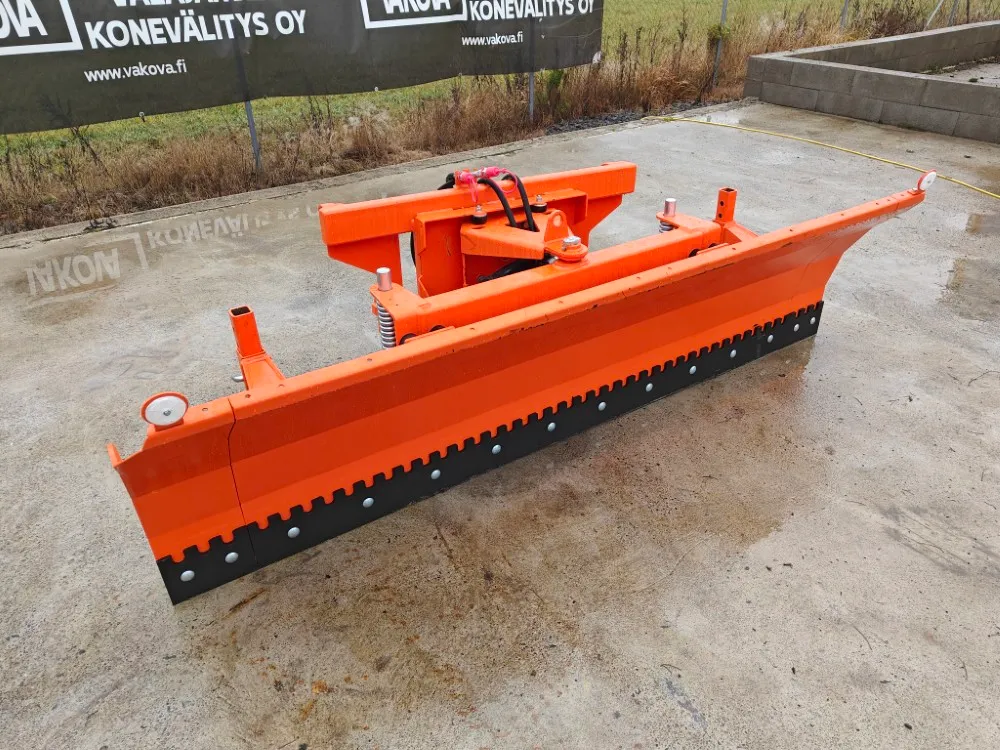 Pomarol SP240 lumilevy / puskulevy / Hydraulinen - Hardox terä - Katso video!