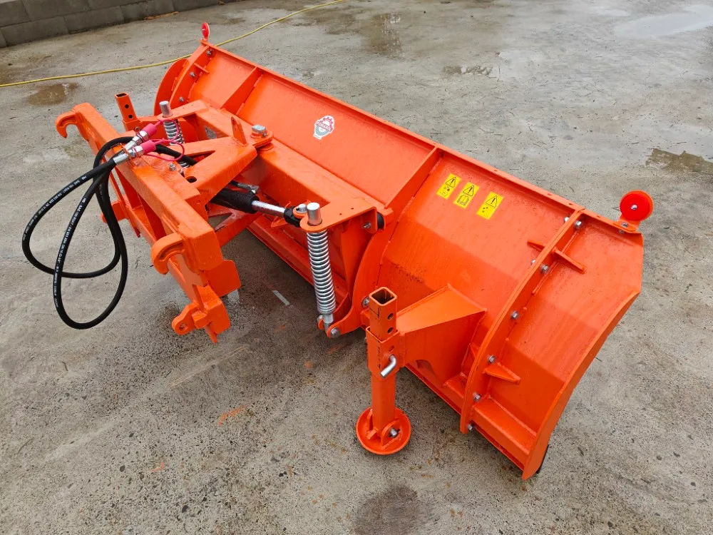 Pomarol SP240 lumilevy / puskulevy / Hydraulinen - Hardox terä - Katso video!