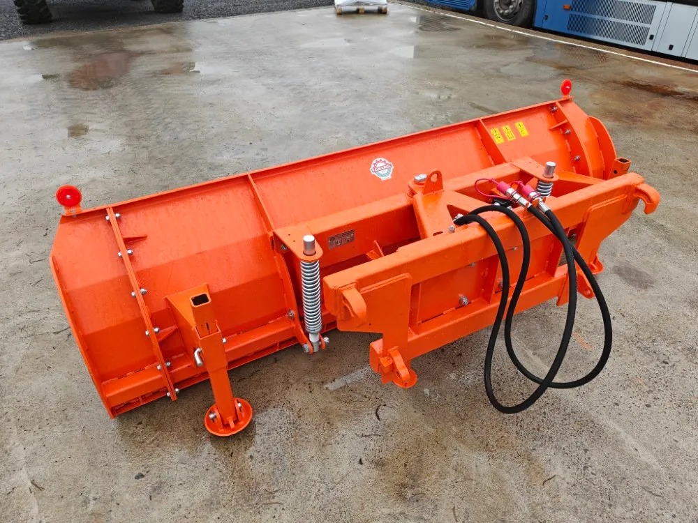 Pomarol SP240 lumilevy / puskulevy / Hydraulinen - Hardox terä - Katso video!