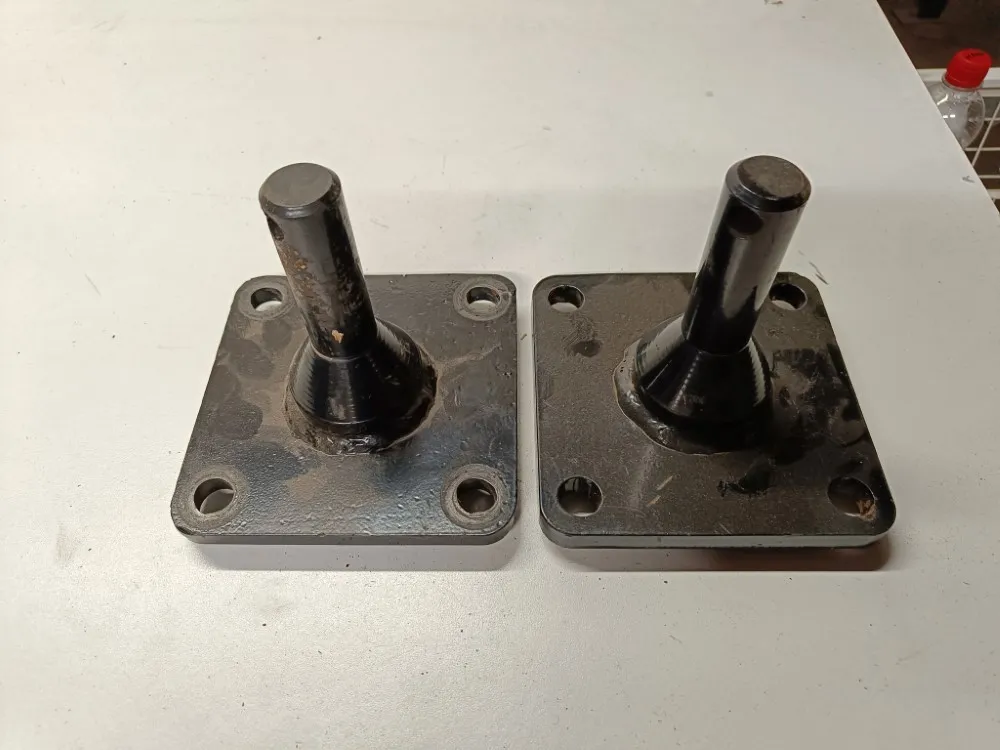 28mm vetokartun päät pultattavat pari / Rol-Ex lautasmuokkaimeen