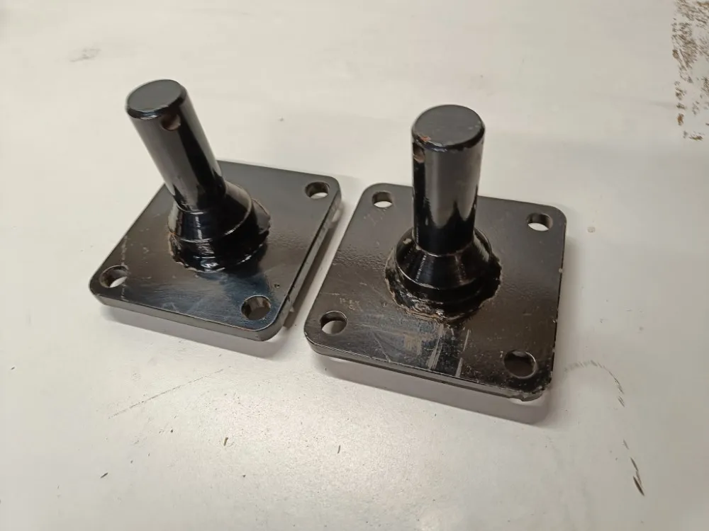 37mm vetokartun päät pultattavat pari / Rol-Ex lautasmuokkaimeen