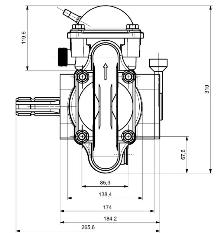 Agroplast P-100 pumppu / Kasvinsuojeluruiskuun