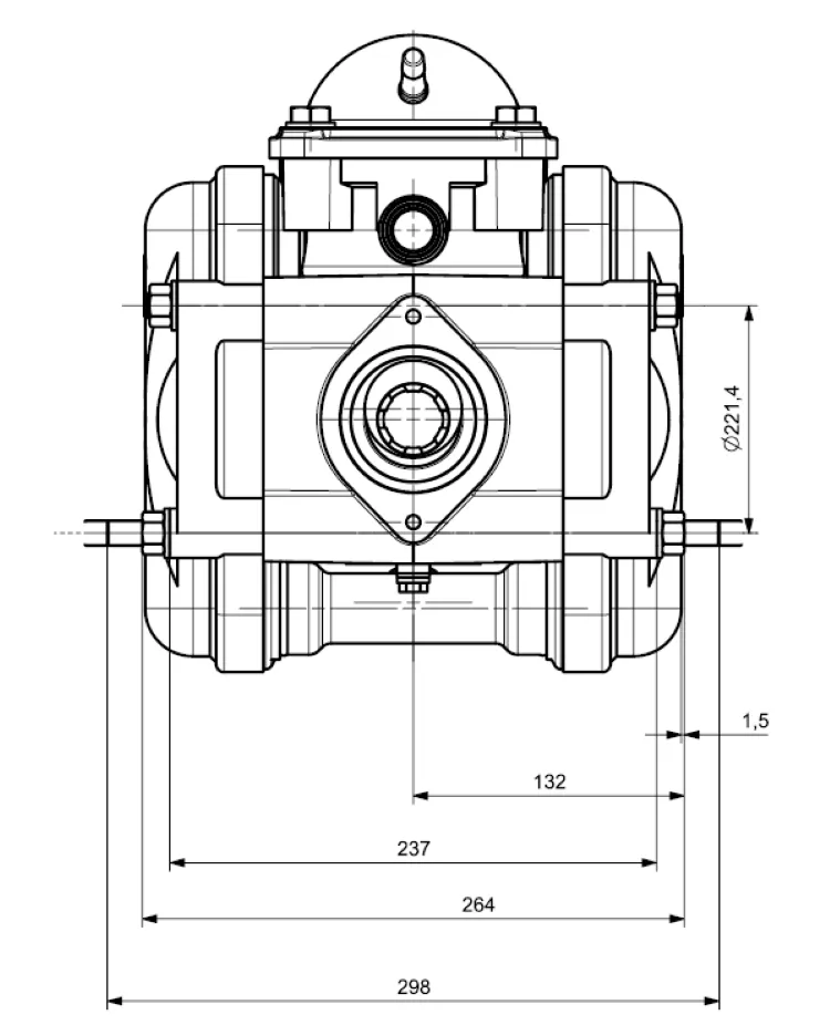Agroplast P-100 pumppu / Kasvinsuojeluruiskuun