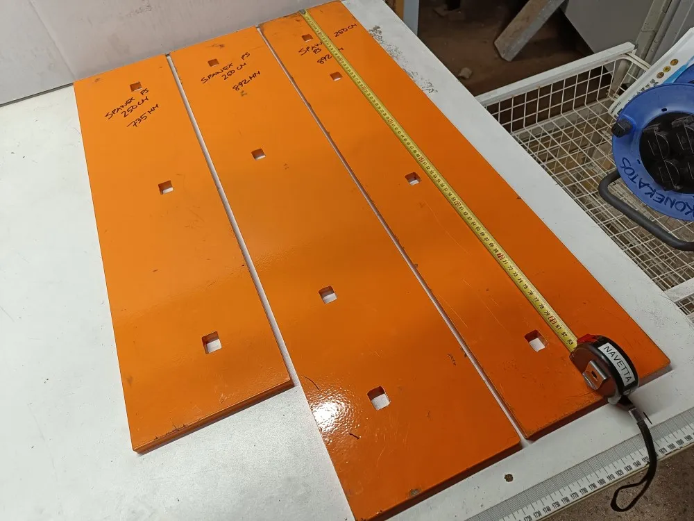 Hardox terä 250cm, sileä / Spawex PS