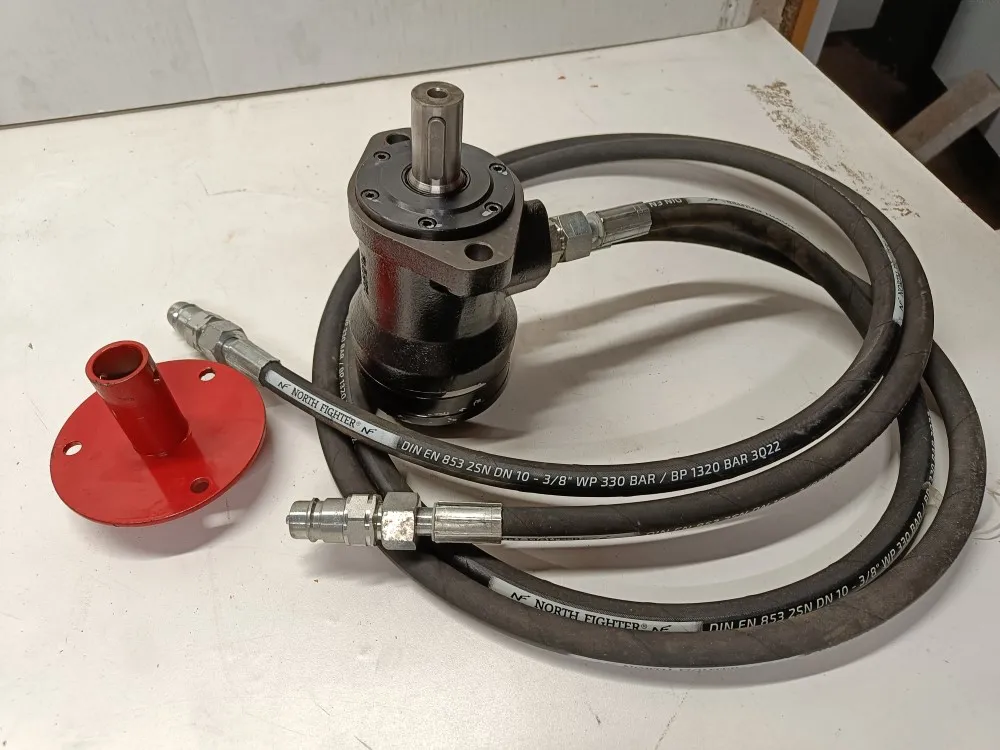 Hydraulimoottori letkuineen / Jar-Met JP pintalevittimeen