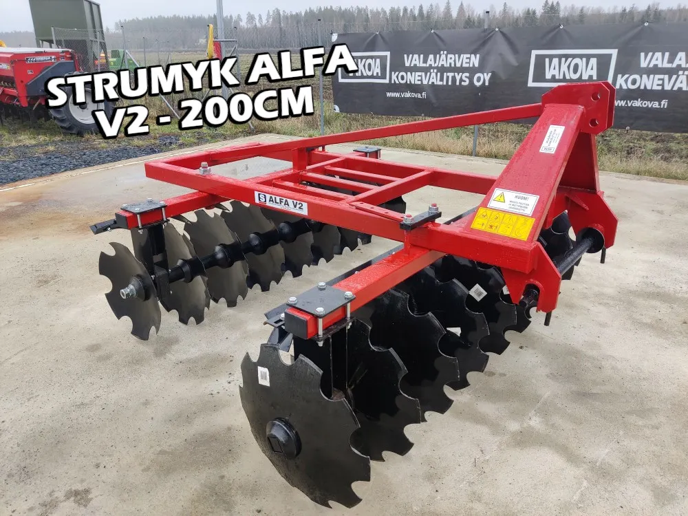 Strumyk Alfa V2 200cm lautasäes / 51cm kiekot - Katso video!