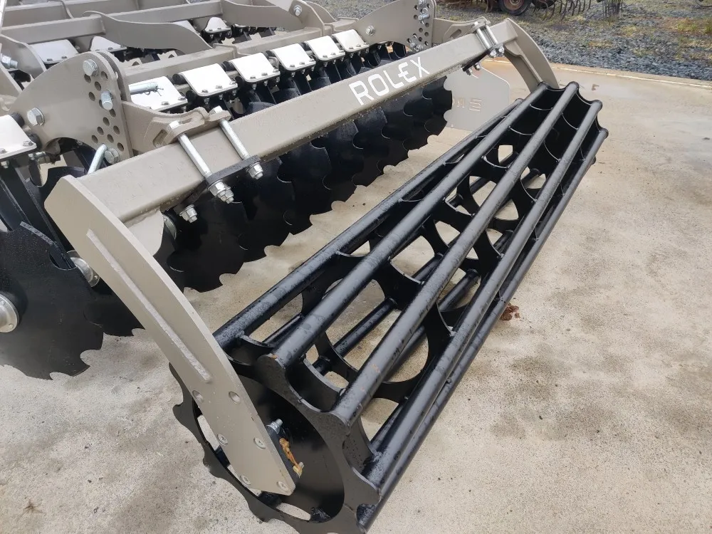 Rol-Ex BT 2.5E - 250cm lautasmuokkain / Mekaanisella putkipakkerilla