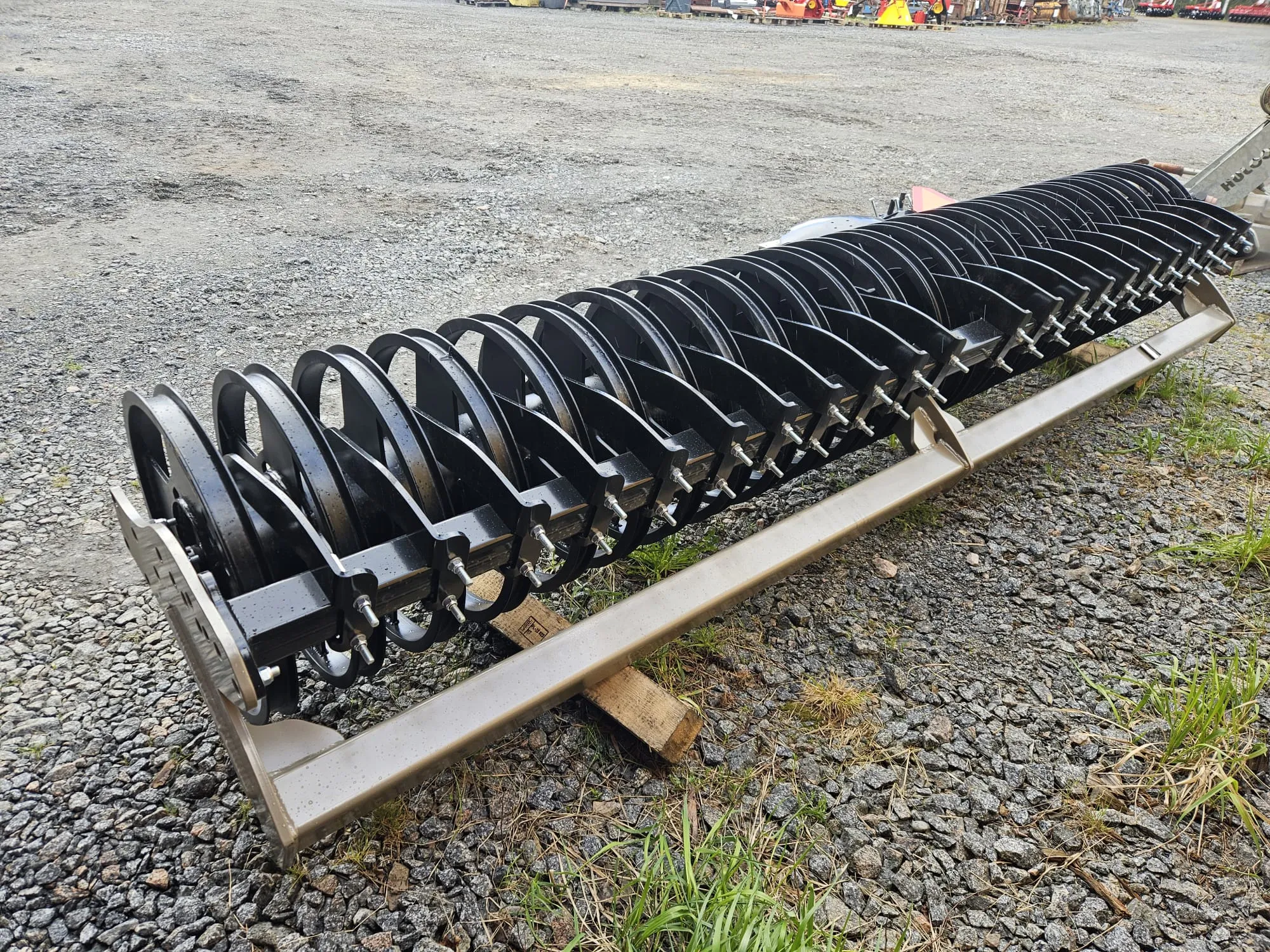 Rol-Ex U-kiekkopakkeri 350cm / Halkaisija 60cm
