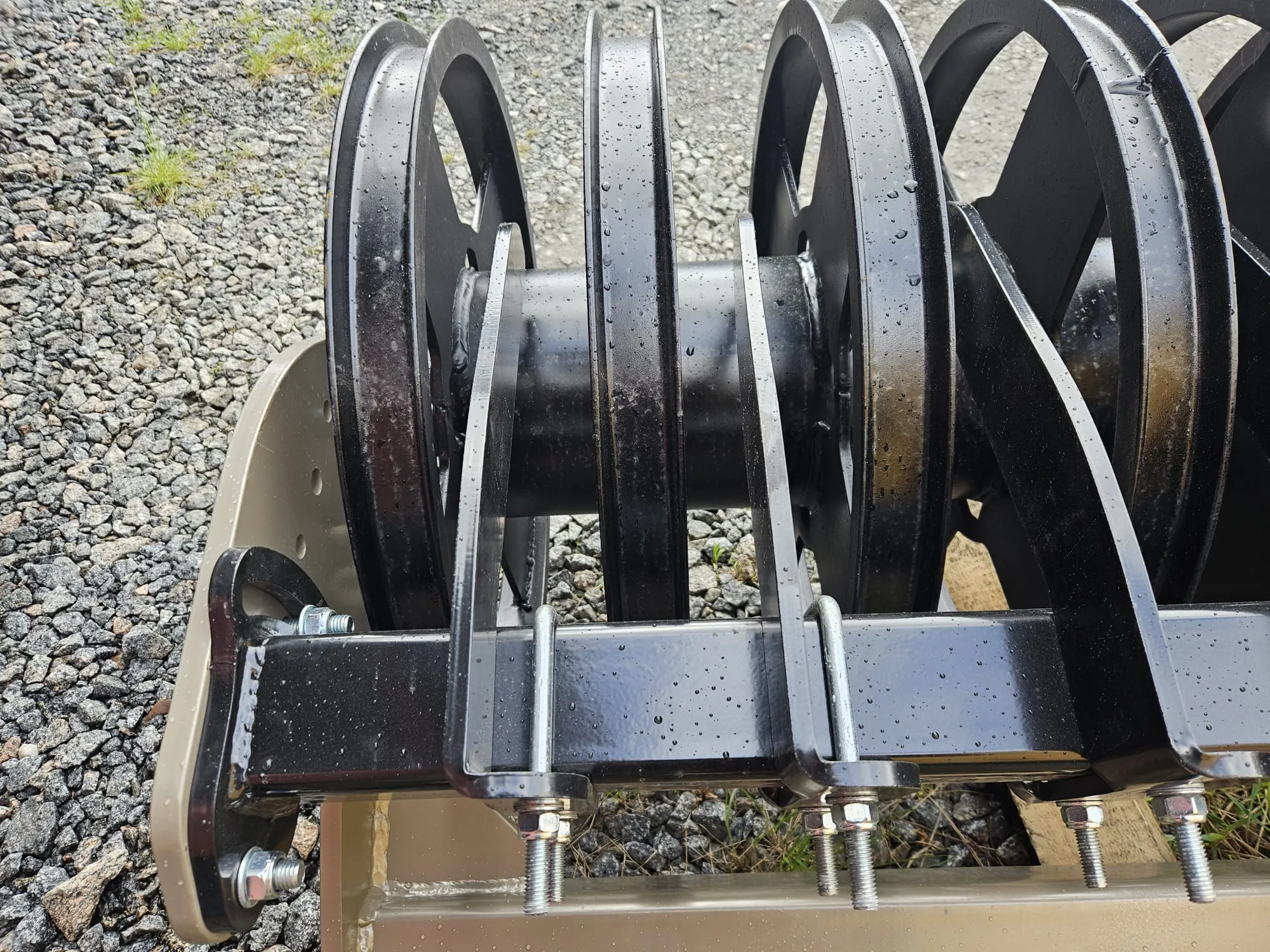 Rol-Ex U-kiekkopakkeri 350cm / Halkaisija 60cm