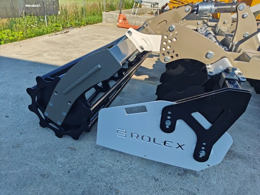 Rol-Ex BT2.7E lautasmuokkain / 270cm - Hydraulinen pakkerinsäätö