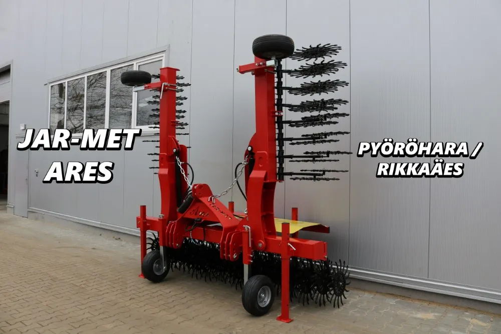 Jar-Met Ares 600cm pyöröhara / Rikkakasvientorjuntaan ja muuhun!