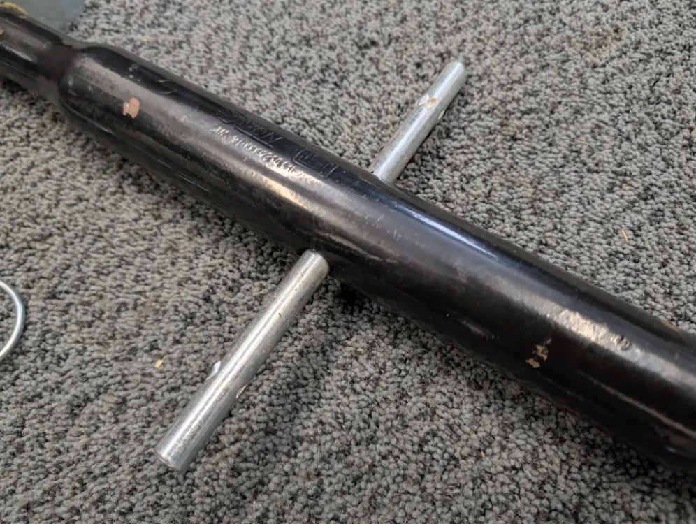 Työntövarsi CAT2/2 - 540-740mm / M24x3 - traktoriin tai työkoneeseen