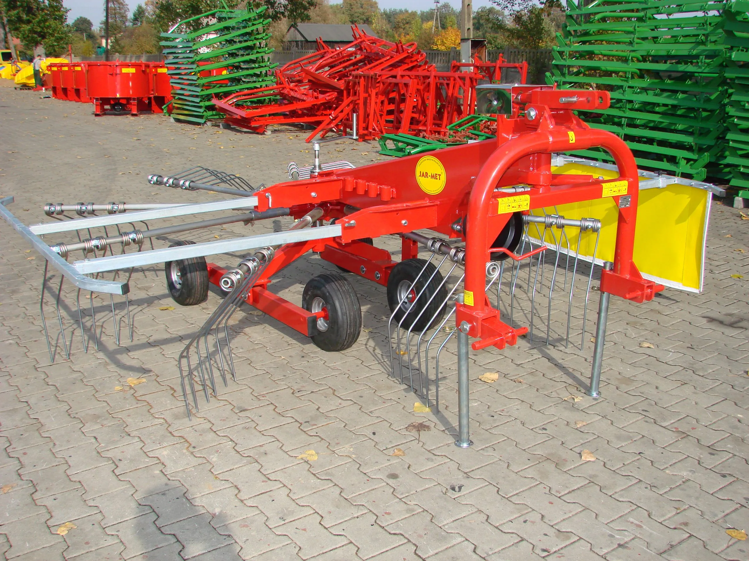 Jar-Met Z206 karhotin - 440cm / Telialustainen - UUSI - VIDEO