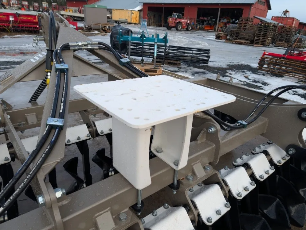 Rol-Ex BCC 400cm - matalamuokkaukseen / Lautasmuokkain putkipakkerilla  Katso video!