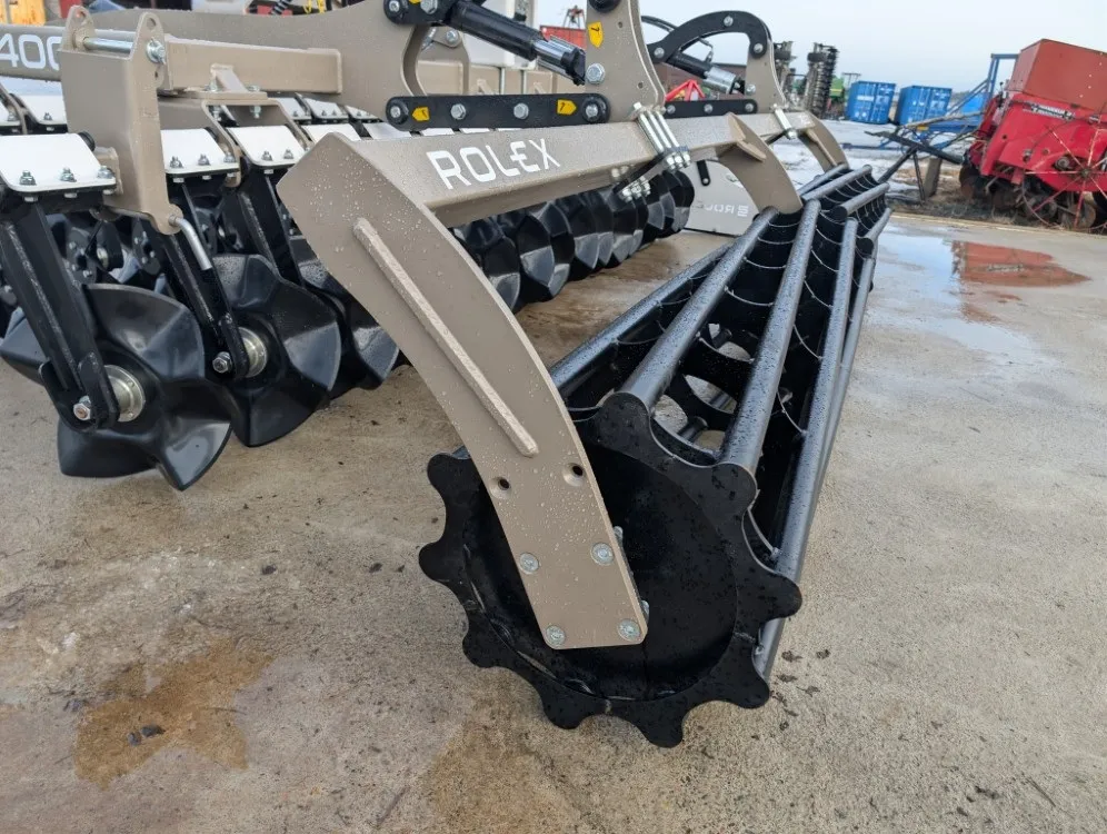 Rol-Ex BCC 400cm - matalamuokkaukseen / Lautasmuokkain putkipakkerilla  Katso video!