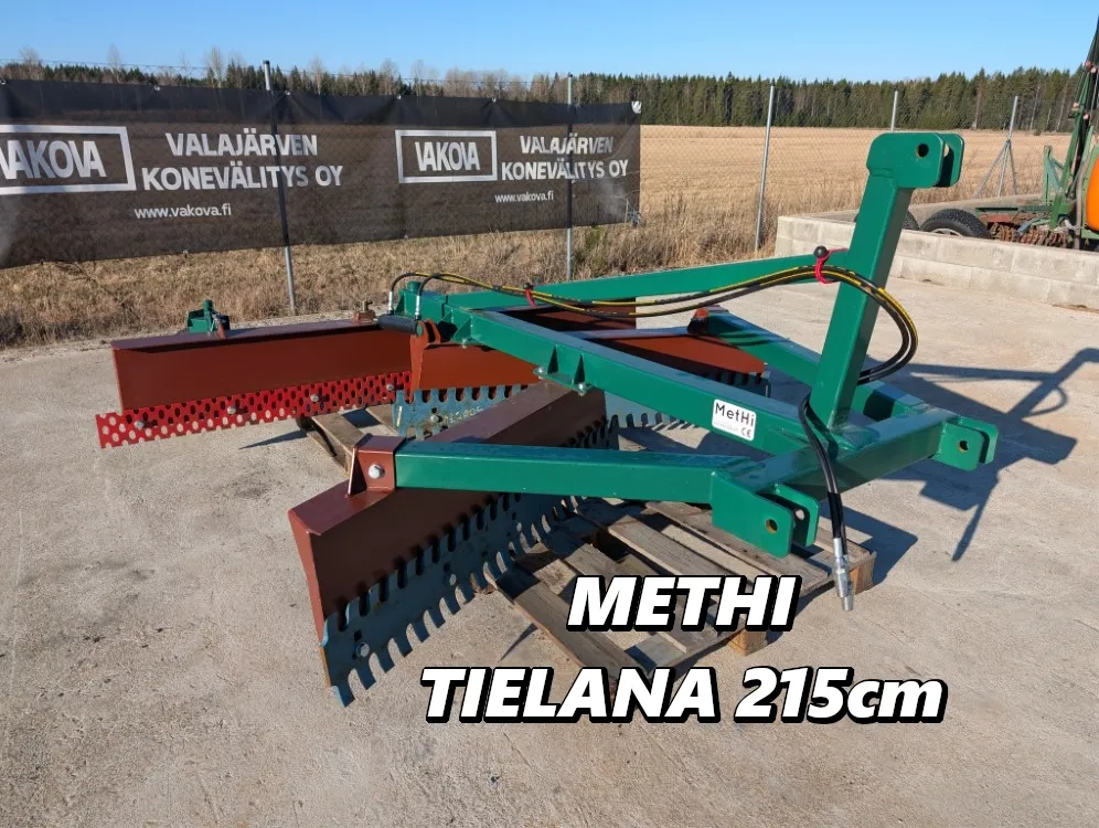 Methi tielana 210cm traktoriin / Hydraulinen takaterä - Uusi - Kotimainen
