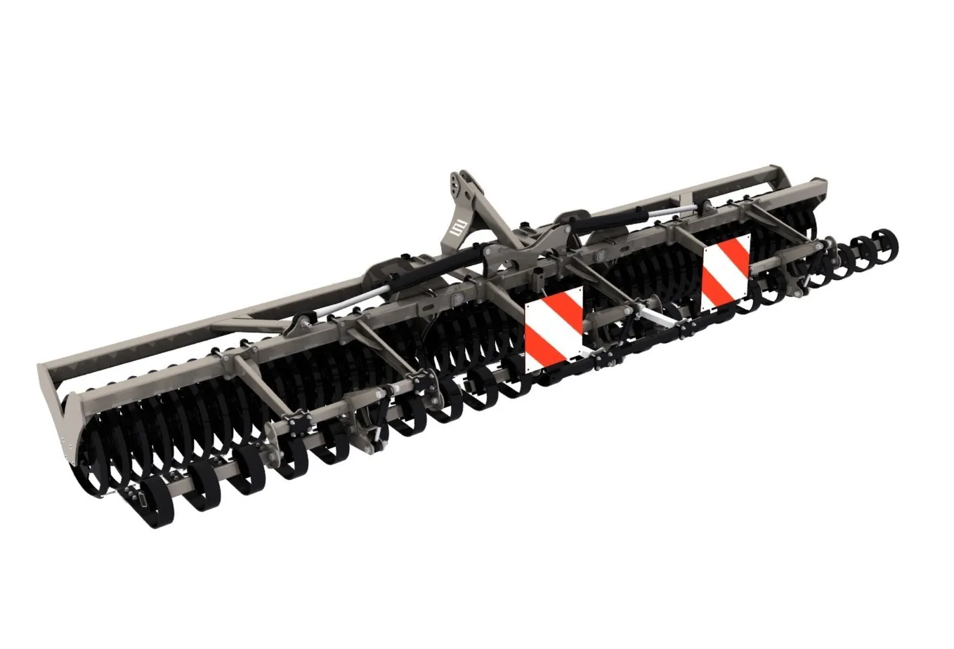 Rol-Ex WDFH etujyrä / etupakkeri / Hydraulisesti taittuva - 400-600cm