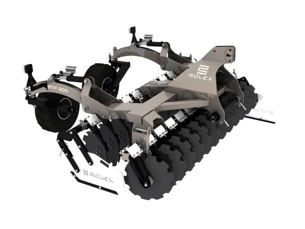 Rol-Ex BTF etulautasmuokkain / Uusi - Traktorin eteen tuleva muokkari