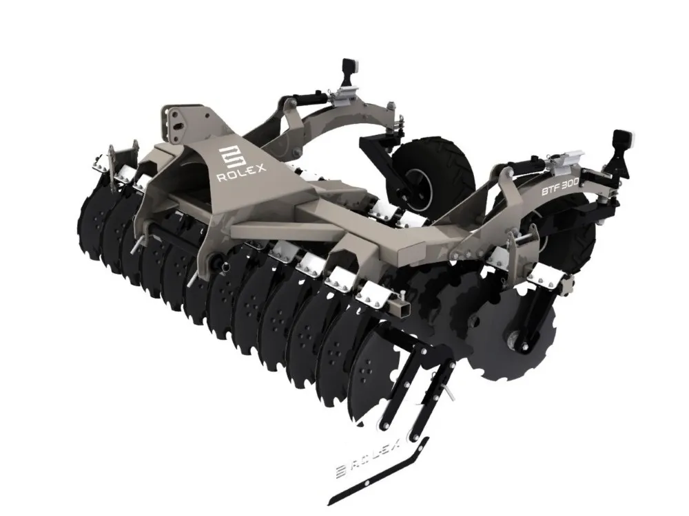 Rol-Ex BTF etulautasmuokkain / Uusi - Traktorin eteen tuleva muokkari